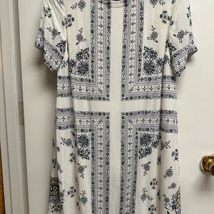 Loft Short Sleeve Dress